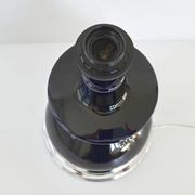 Vintage ceramic & steel lamp 1970