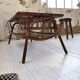 Rattan coffee table