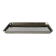 Vintage rectangular stainless steel tray, 1970, 31 x 17.5 cm