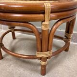 Rattan plant holder