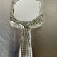 Miroir en verre portatif design suédois des années 1960
