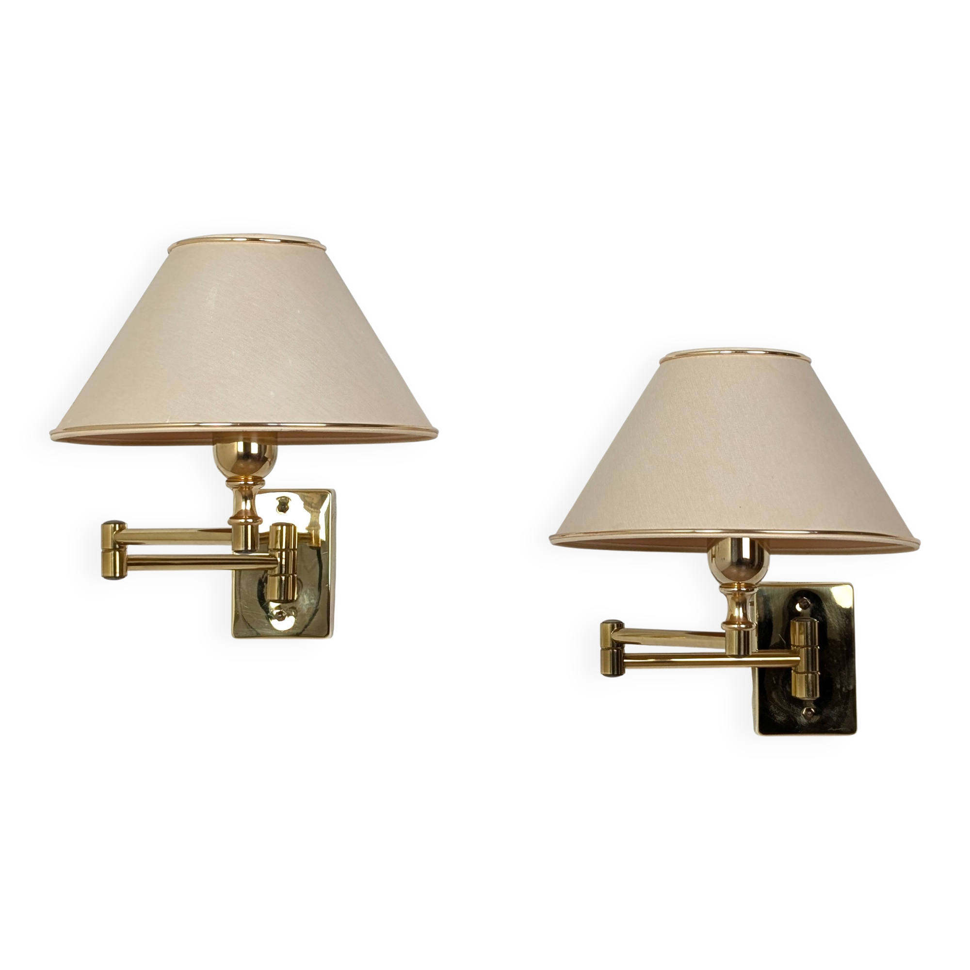 Paire appliques articulées