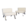 512 Ombra lounge chairs by Charlotte Perriand for Cassina 2004, set of 2