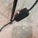 Lampadaire cordage vintage porte revue