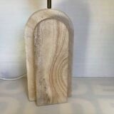 Travertine lamp