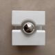 1970s plexiglass wall light