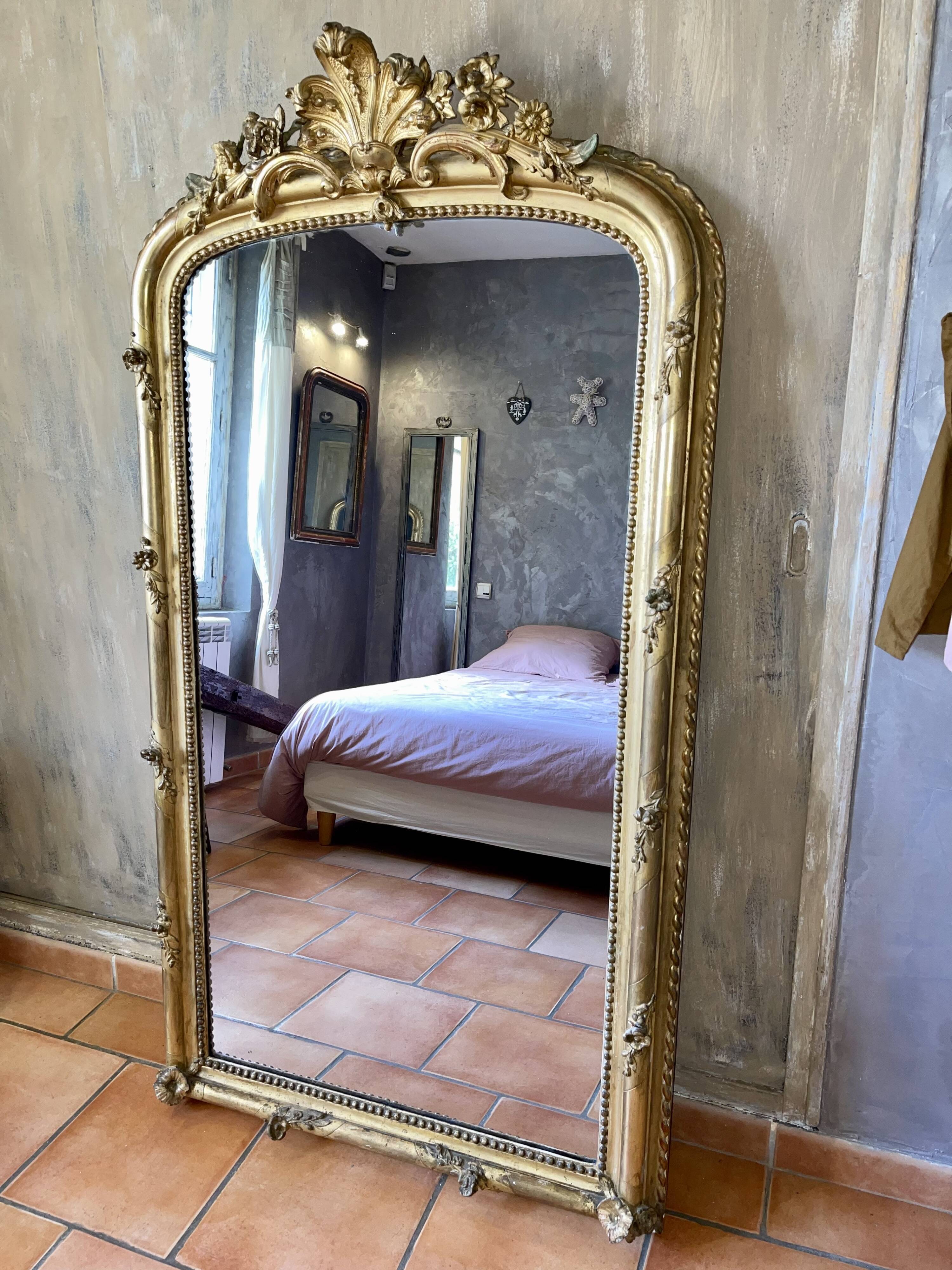 Louis XV style mirror