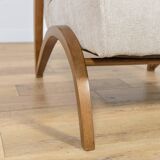 Model 410 Armchairs by Jindřich Halabala for UP Závody, Czechoslovakia, 1930s, Set of 2