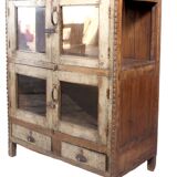 Vaisselier en teck birman ancien