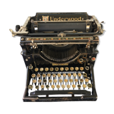 Underwood Typewriter, 1900