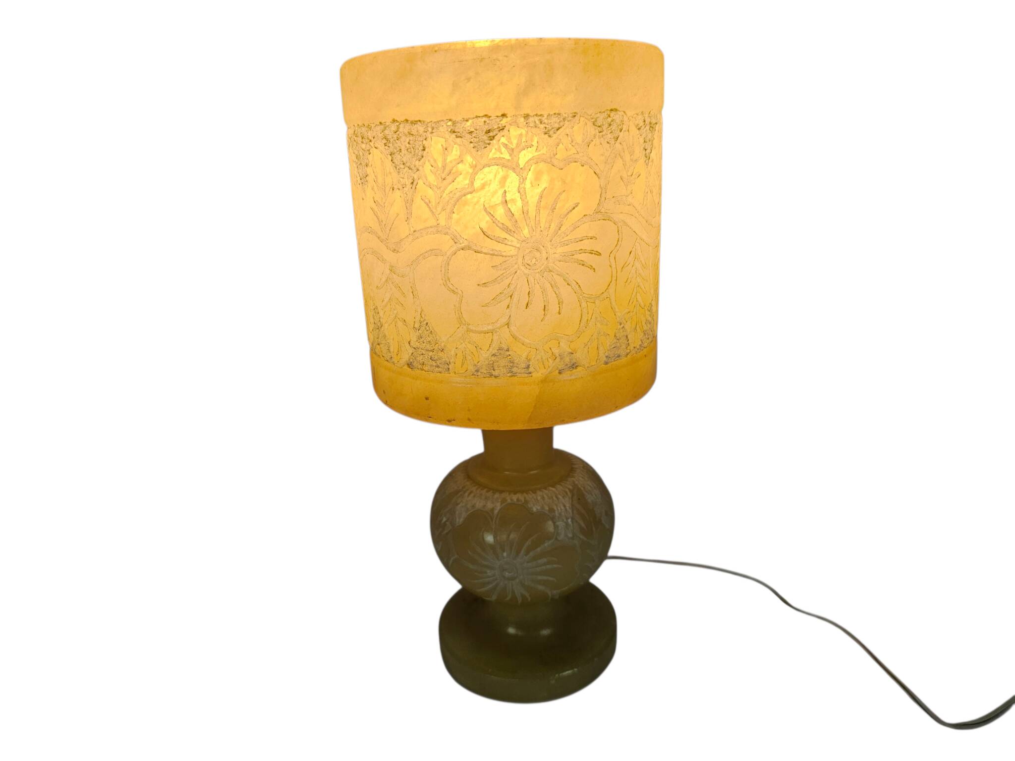 Tarago Esteve - Albastros - Lampe de table - Sgraffito - Espagne - 3e quart 20