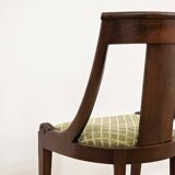 Set of six early 20th century Empire gondola chairs