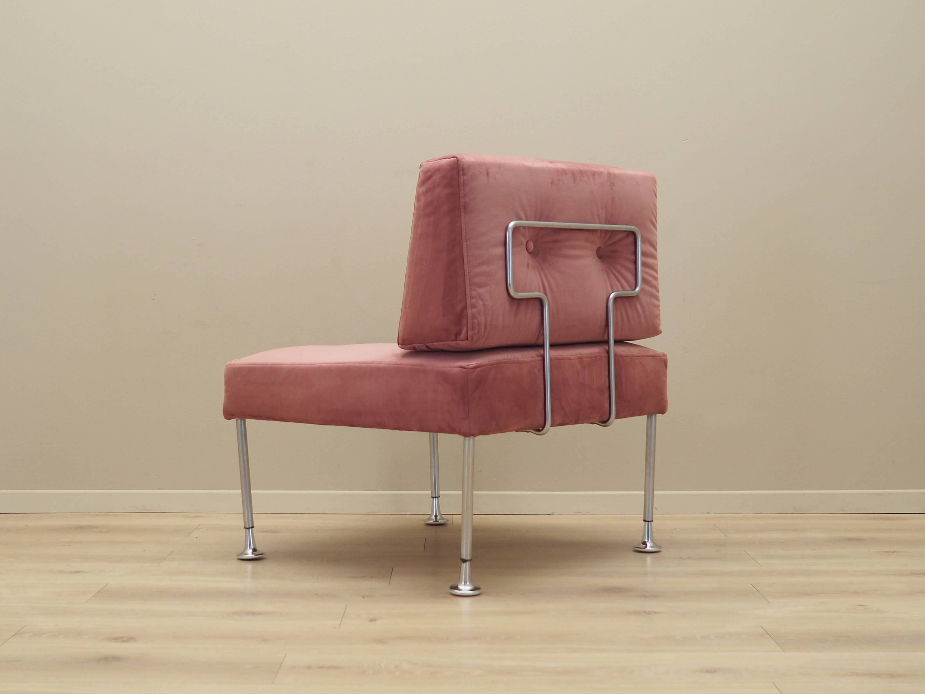 Fauteuil danois rose par Poul Cadovius, années 1960