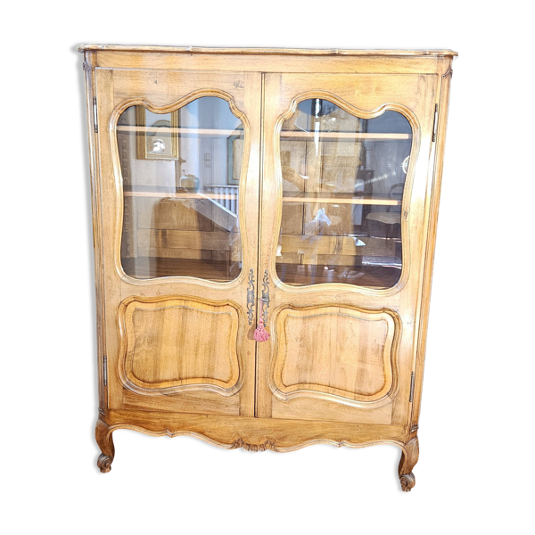 Blibiothèque /vitrine Louis XV provencal