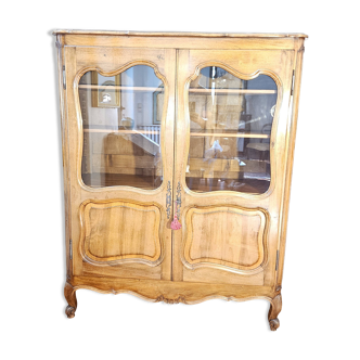 Louis XV Provencal library/showcase