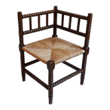 Paillé corner chair