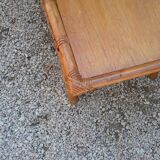 Rattan coffee table