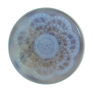 coupe verre opalescent - art