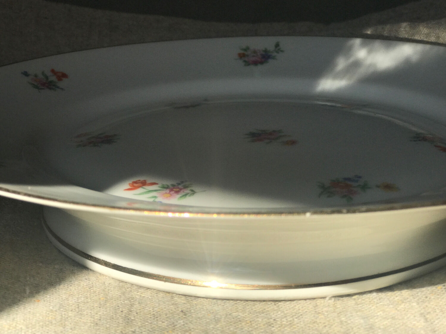 Antique Limoges cake stand