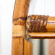 Rattan mirror - 64x39cm