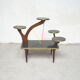 Table porte-plantes noir, 1960