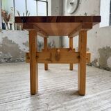 Farmhouse table, mountain furniture from the 50s