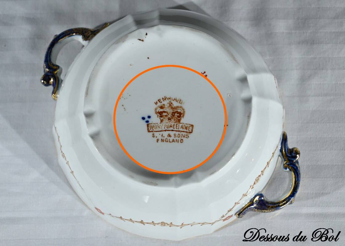 Sampson Hancock & Sons Fine Porcelain Set, Art Nouveau period, England – 1900