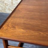 Table basse en teck des années 60-70 Kubus par Jalk Vodder Andersen pour Dyrlund Danemark