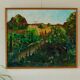 Oil on Swedish canvas "Autumn Landscape", Wimar 48