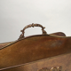 Magazine rack brass vintage