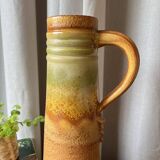 Grand vase en grès vernissé