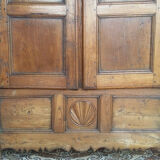 18th-century larch Savoyard wardrobe