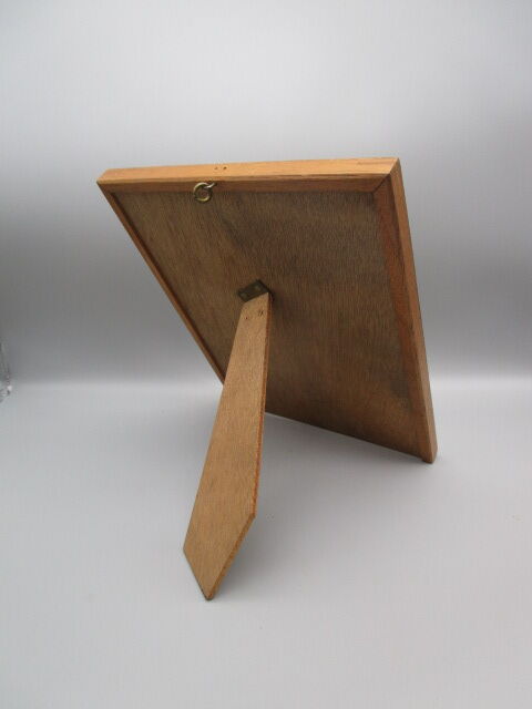 Wall frame or antique table inlaid wood inlaid