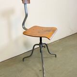 Industrial Factory Swivel Chair, 1960s