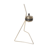 Ashtray on foot golden 60s