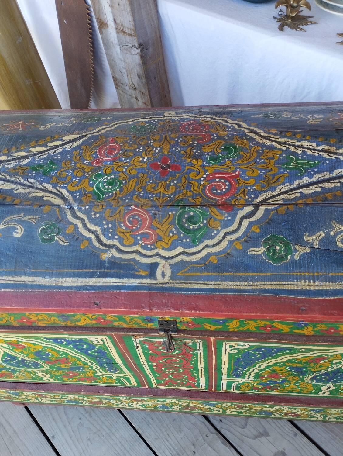 Ancient Berber wedding chest