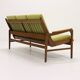 Sculptural teak sofa by Ster Gelderland 1960