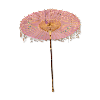 Asian umbrella in silk