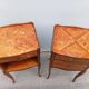 Pair of Louis XV style bedside tables by Haentges Frères.