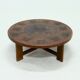 Round Coffee Table by Angel Pazmino for Muebles de Estilo 1960s