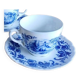 3 vintage cups and saucers