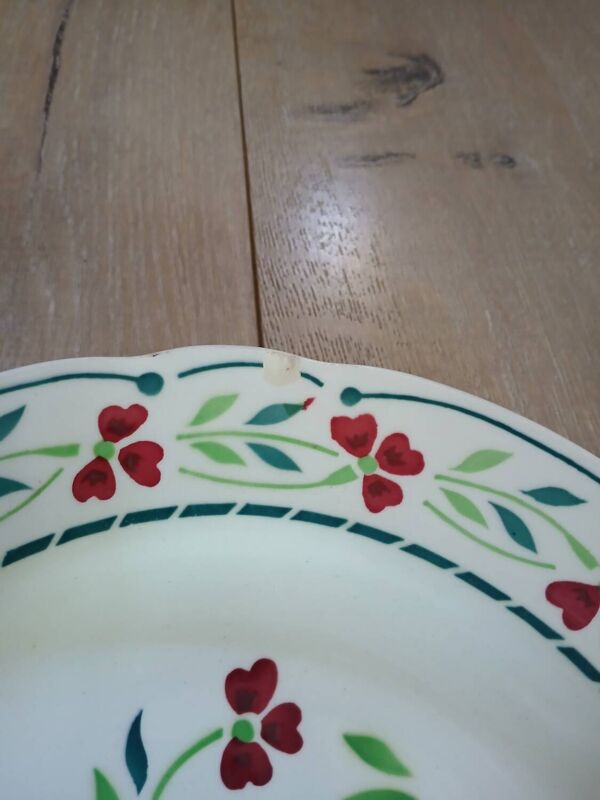 6 assiettes creuses Digoin et Sarreguemines