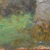 Hippolyte Léty, The Old Church of Beauvoir-de-Marc, Isère (circa 1935)