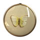 Butterfly under curved frame