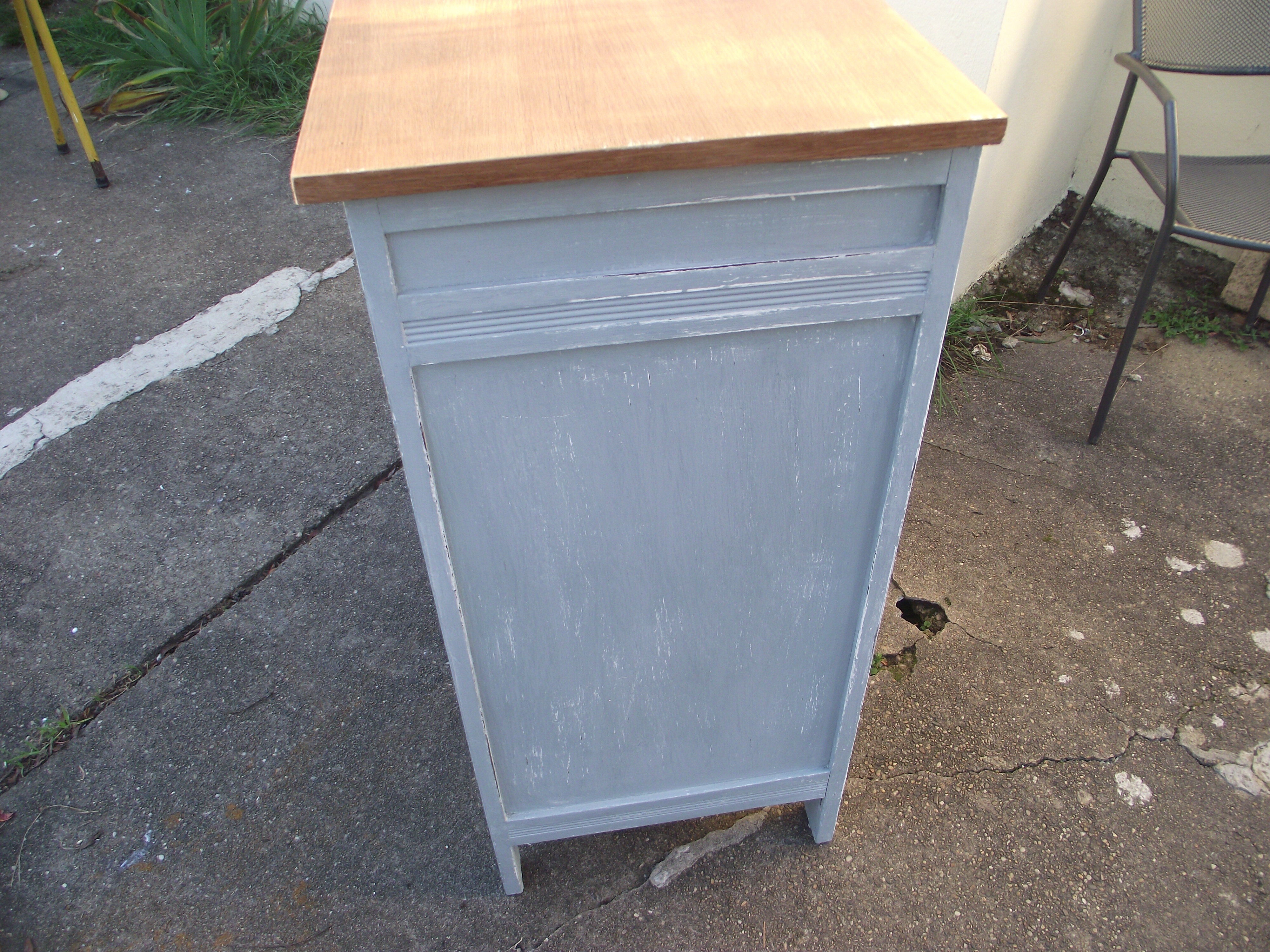 Parisian buffet in painted oak