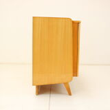 Mid-century cabinet high gloss by tatra pravenec, 1970s czechoslovakia
