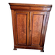 Louis Philippe Wardrobe Cabinet Mahogany 19th Century