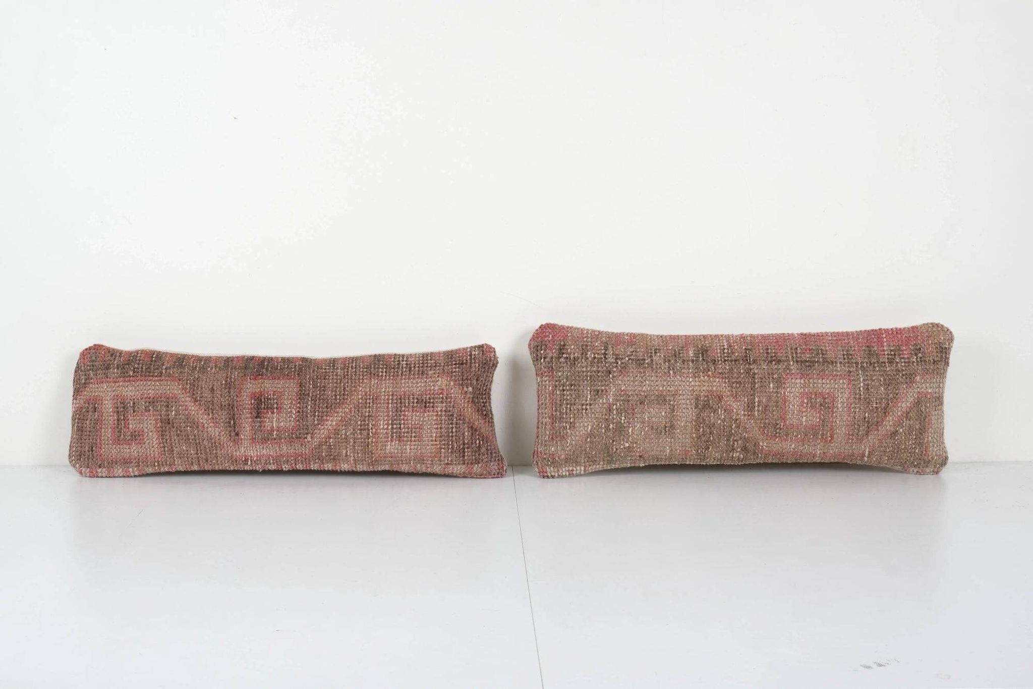Set of 2 vintage Turkish cushion covers 23x56 cm