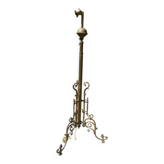 Solid brass floor lamp