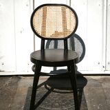 Vintage caned bistro chair